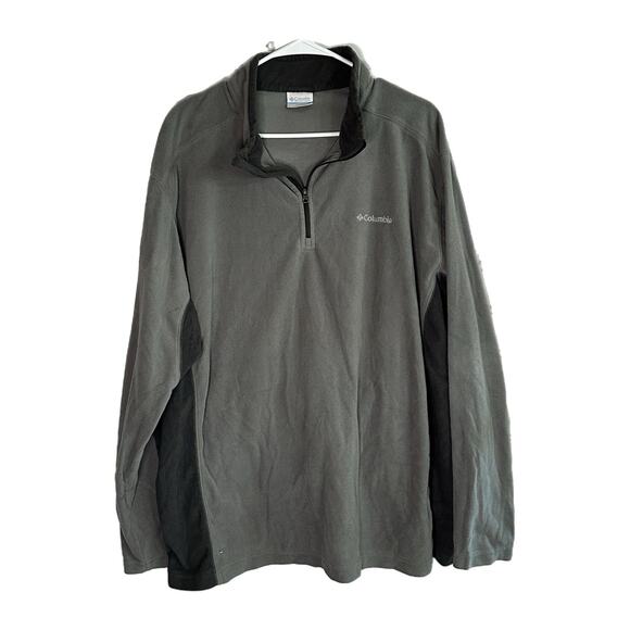 Columbia Men’s Gray Fleece Jacket, Size XXL, Pre-owned - Picture 2 of 6